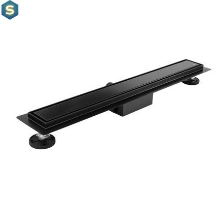 Трап для душа Rea Neox 50 black 2в1 REA-G6600