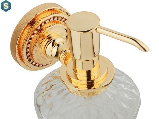 Дозатор рідкого мила Kugu Eldorado 814G, Золотий