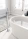 Смеситель для ванны напольный Kohlman Experience chrome QF1165E, Хром