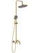 Душова система Rea Marco brushed gold з виливом REA-P8548, Золотий