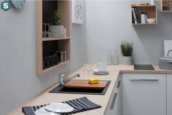 Кухонна мийка Hansgrohe S510-F450 560x510 Stonegrey 43312290