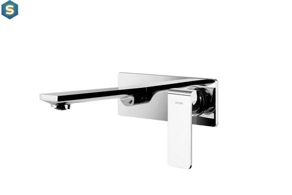 Смеситель для умывальника скрытого монтажа Corsan Trino chrome CMB7115CH, Хром