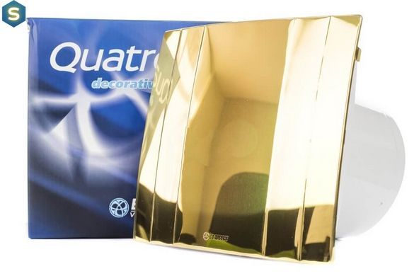 Вентилятор декоративный Blauberg Quatro Hi-Tech Gold 100