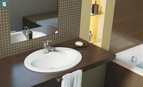 Умывальник Villeroy&Boch Loop & Friends 57x40 51555001, Белый