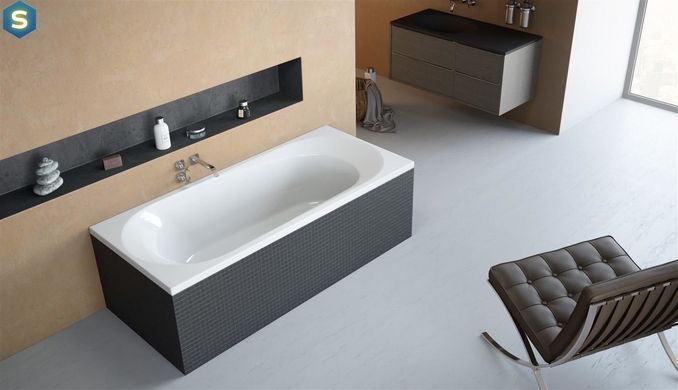 Ванна акриловая Radaway Dia 180x80 + ножки WA1-05-180x080U