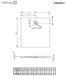 Душовий піддон Radaway Kyntos C 80x80 HKC8080-04