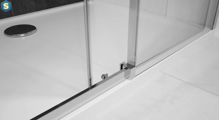Душова кабіна Rea Nixon 100x140 P chrome REA-K5014 + REA-K5007, Хром, Права, прозорий, хром
