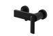 Змішувач для душу Kohlman Experience black matt настінний KPL-QW120EB, Черный матовый