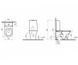 Унітаз-компакт Koller Pool Zentrum 9012N003-7215 з кришкою Soft Close, Білий
