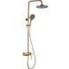 Душова система Rea Rebel brushed gold з виливом REA-P2414, Золотий