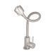 Смеситель для кухни Lidz Aria 015F41 с гибким изливом (k35) LDARI015F41NKS45306 Nickel, Нержавеющая сталь