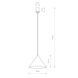 Підвісний світильник Nowodvorski 10879 Zenith M GU10 1x20W IP20 Umbra Gray