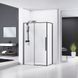 Душевая кабина Eger A Lany 120x80 без поддона 599-550/1 Black