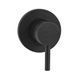 Смеситель для душа Paffoni Light &Oslash;70 мм black matt LIG010NO70, Черный матовый