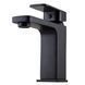 Змішувач для умивальника Globus Lux Milano GLM-401-10-BB, Черный матовый