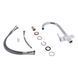 Смеситель для кухни Qtap Grand с подключением для питьевой воды QTGRA362CRW45668 Chrome/White, Белый