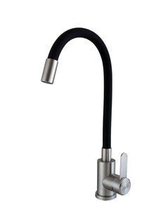 Смеситель для кухни Globus Lux Wien SUS2-203SB, Черный/золото