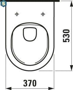 Унітаз підвісний Laufen New Classic Rimless H8208510000001, Білий