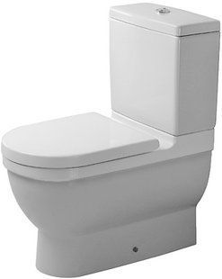 Чаша напольного унитаза Duravit Starck 3 0128090000, Белый