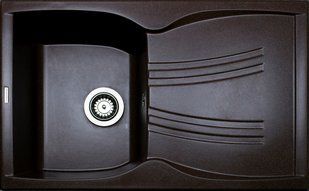 Кухонная мойка Adamant New Line 780x495x235 коричневый 328223, Цемент матовый