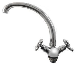 F42731-B (H731) Змішувач для кухні буксовий гайка Frap 1/10, Хром