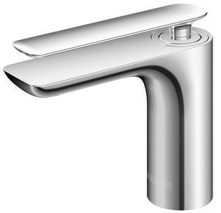 Смеситель для умывальника Kohlman Experience chrome низкий QB100E, Хром