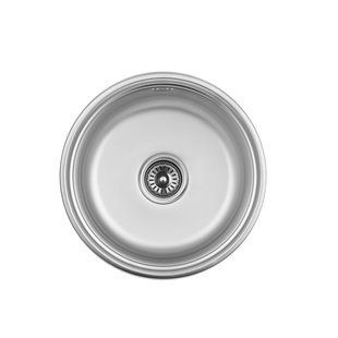 Кухонная мойка Kroner KRP Satin &ndash; 430 (0.8 мм) CV031324, Нержавеющая сталь