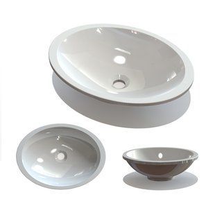 Умивальник Fancy Marble Bianca (54) 2105101, Білий