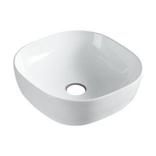 Умывальник накладной Volle Arte 42,5x42,5x13,5 см white 1301.005442, Белый