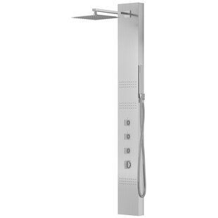 Душевая панель Corsan Neo inox S060MSL, Нержавеющая сталь