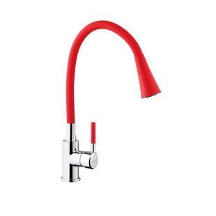 Смеситель для кухни Kroner KRM Kuche - C132RED, Красный