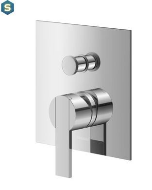 Душевая система Kohlman Gixs 40 chrome + BOX скрытого монтажа QW210GR40, Хром
