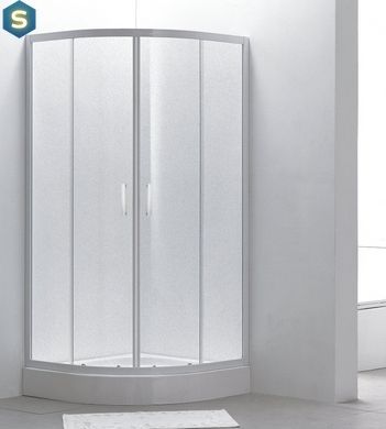 Душова кабіна Eger Tisza 80x80 (без піддону) скло Zuzmara 599-020/1, Білий, матовий