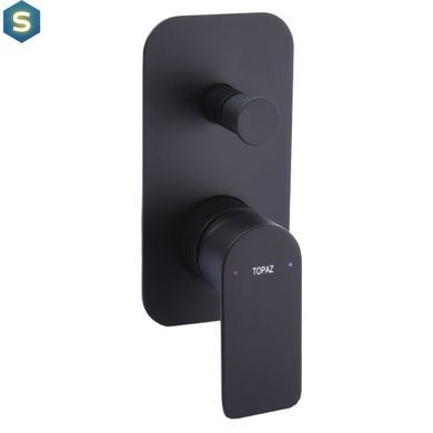 Душевая система скрытого монтажа Topaz Sardinia TSG 08205-G-H20-BL, Черный матовый