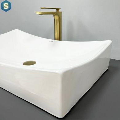 Умивальник (раковина) VBI VIAREGGIO M WHITE накладний, Білий