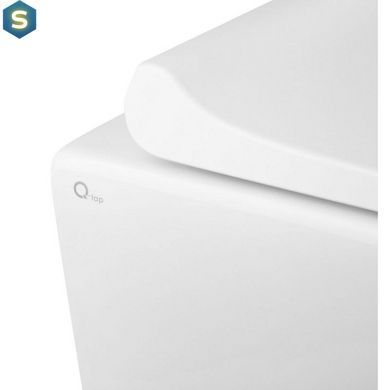 Унітаз підвісний Qtap Tern із сидінням Soft-close QT1733052EUQW, Білий