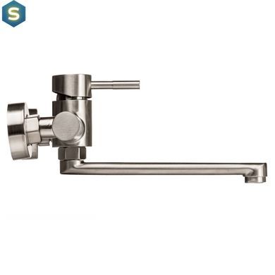 Змішувач для кухні Globus Lux Alpen SBT1-104, Графитовый хром