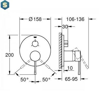 Змішувач для душу Grohe Essence New 24092001