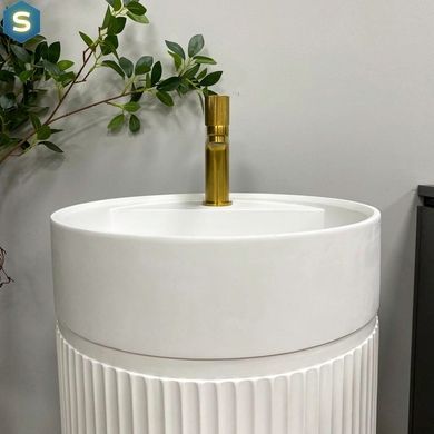 Умывальник підлоговий VBI Mirano white matt VBI-019022, Белый матовый