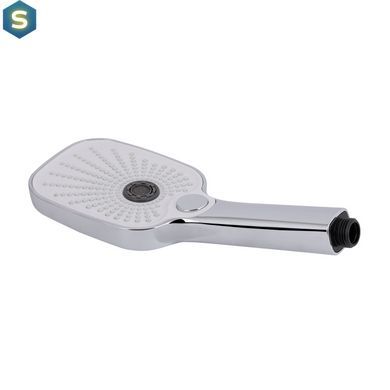 Душова система універсальна Qtap Gemini на три споживача (з виливом) QTGEM111CRW45687 Chrome/White, Білий