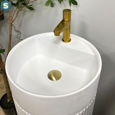 Умывальник підлоговий VBI Mirano white matt VBI-019022, Белый матовый
