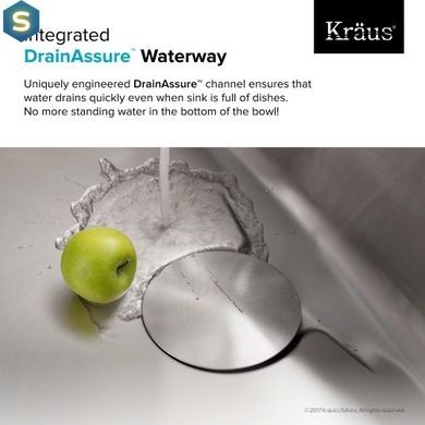 Кухонная мойка Kraus Dex KD1US33B