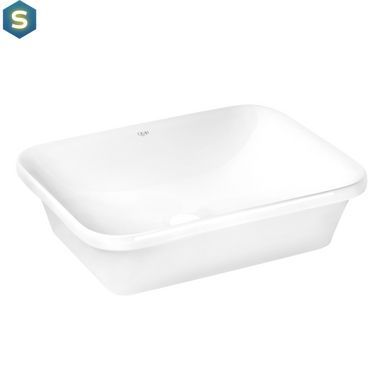 Умывальник Qtap Scorpio 610х380х150 White QT1411K491WN, Белый