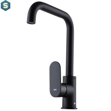 Змішувач для кухні Topaz Barts TB 07423-H36-BL, Черный матовый