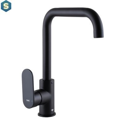 Змішувач для кухні Topaz Barts TB 07423-H36-BL, Черный матовый