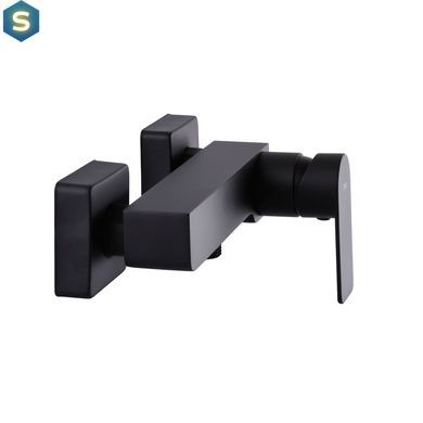 Змішувач для душа Topaz Sardinia TS 08718-H19-BB, Черный матовый
