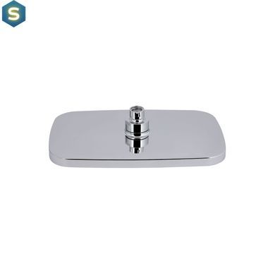 Душова система універсальна Qtap Gemini на три споживача (з виливом) QTGEM111CRW45687 Chrome/White, Білий