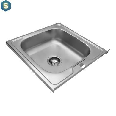 Кухонная мойка Kroner KRP Satin-5050 (0,6 мм) CV022819, Satin