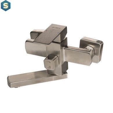 Смеситель для ванны Globus Lux Sicilia SBQ-102N, Графитовый хром