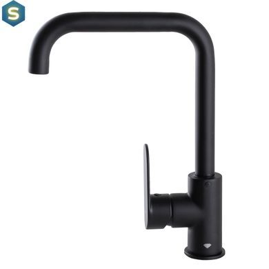 Змішувач для кухні Topaz Barts TB 07423-H36-BL, Черный матовый